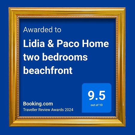 Lidia & Paco Home Two Bedrooms Beachfront Playa Del Aguila  Exteriör bild